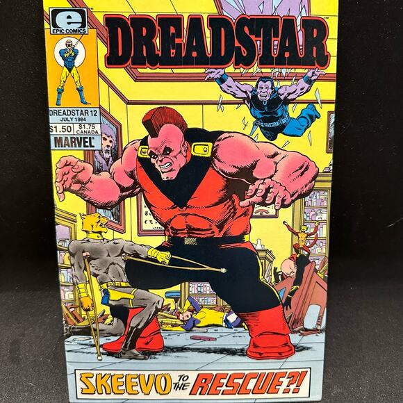 Epic Comic DREADSTAR Skeevo to the‎ Rescue July 1984 Dreadstar 12 Marvel - Picture 1 of 9